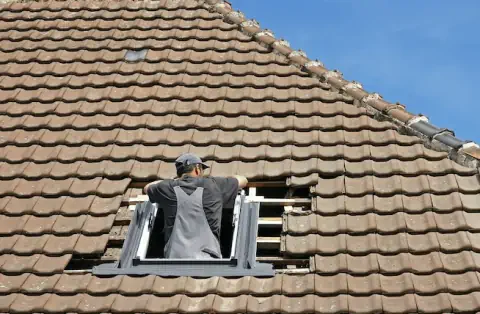 Pose de velux - Poilley